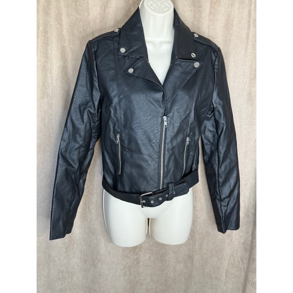 Unique Vintage Universal Monsters Bride of Frankenstein Leather Jacket M NWOT - Picture 2 of 7